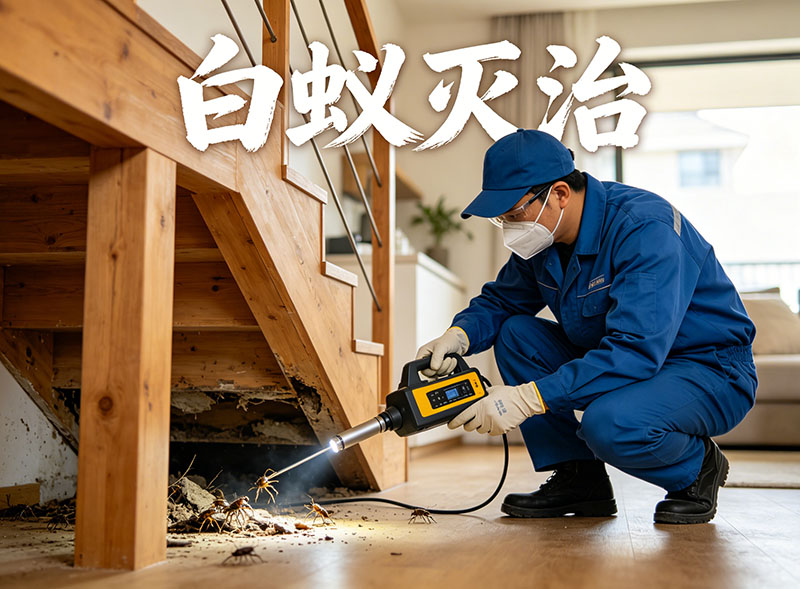 乐清白蚁灭治服务｜专业消杀，筑牢建筑安全防线